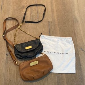 Bundle: 2 Marc by Marc Jacobs cross body purses in excellent condition